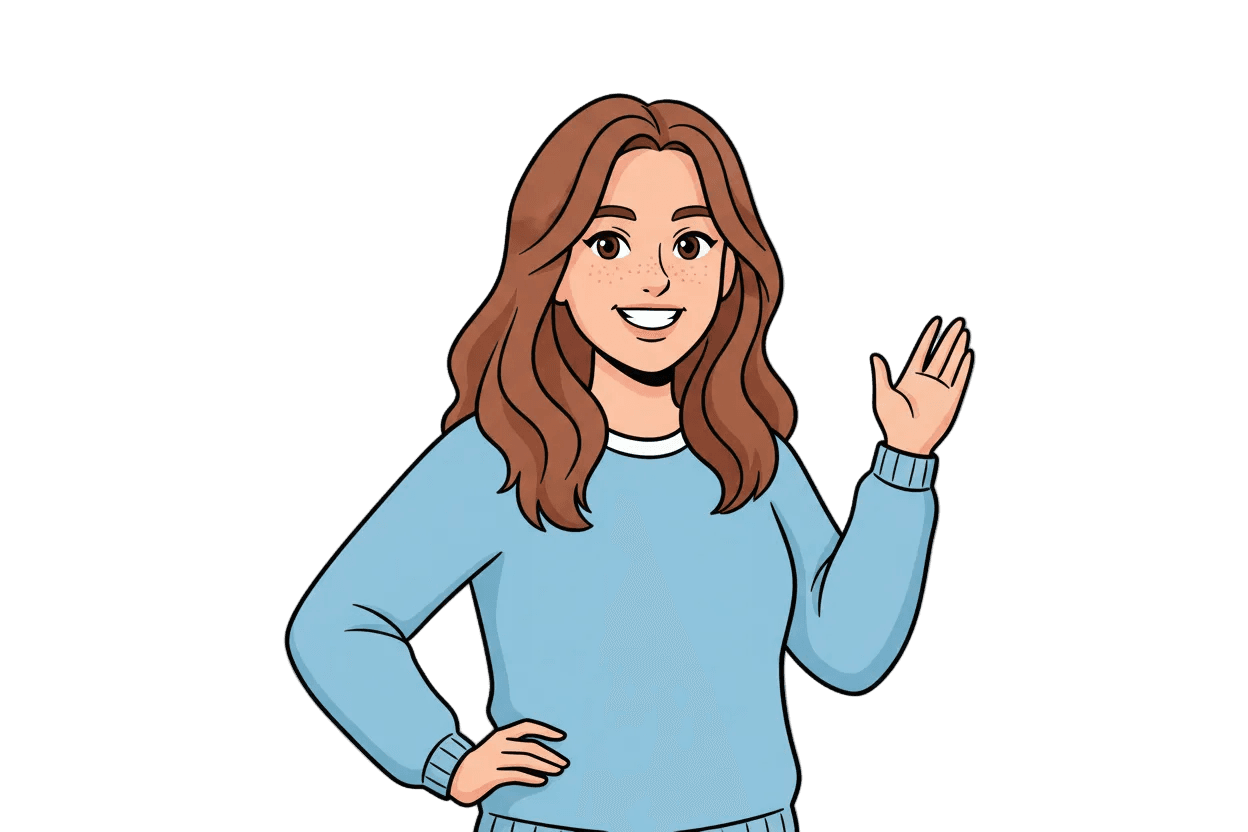 Femme adulte tenant un appareil Vita-Soin, illustration